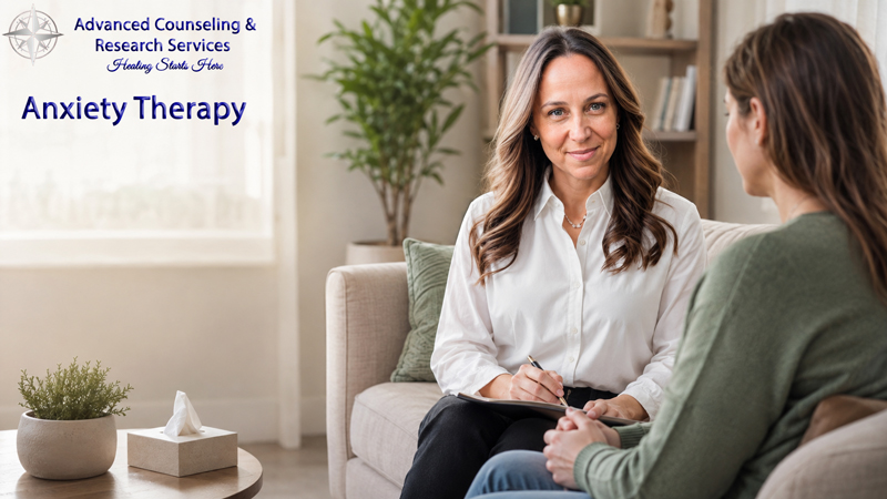 Anxiety counseling and therapy in Pennsylvania at Advanced Counseling and Research Services