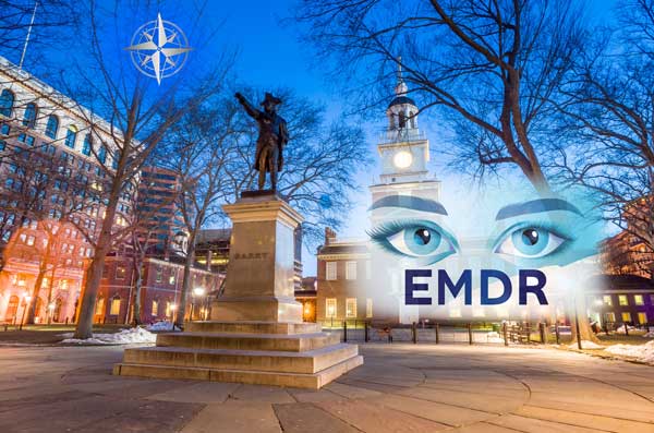 Compassionate EMDR therapist helping a client heal from trauma in Philadelphia, PA