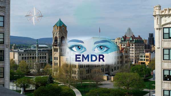 Compassionate EMDR therapist helping a client heal from trauma in Scranton, PA